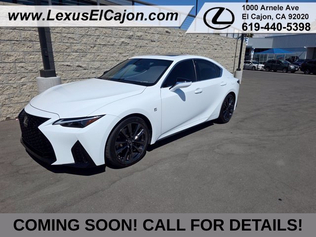 Certified Used 2024 White Lexus 350 F SPORT image 1