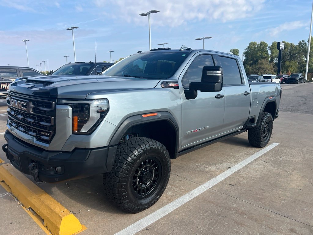 Used 2024 Silver GMC AT4X image 1