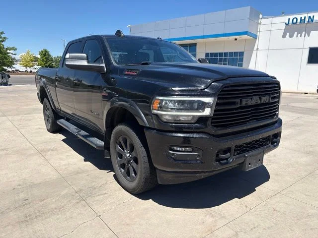 Used 2020 Diamond Black Ram Laramie image 3