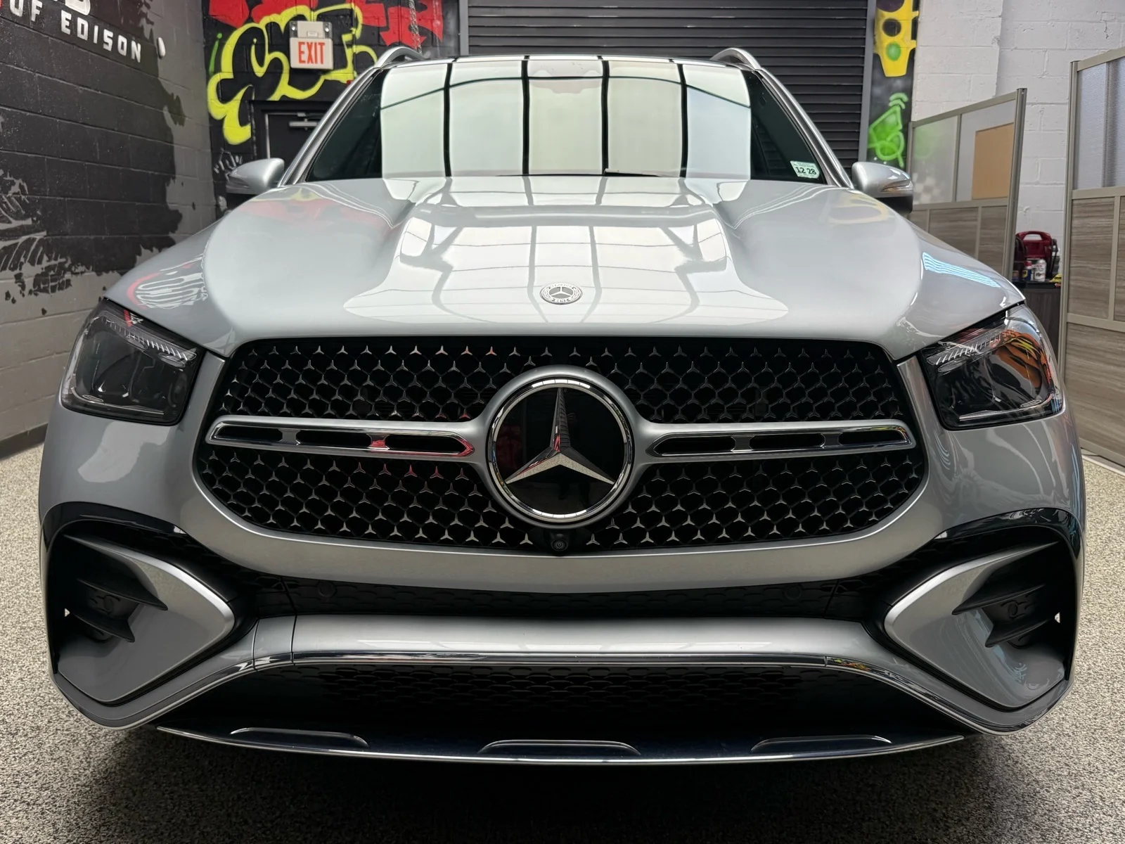Used 2024 Cirrus Silver Metallic (922) Mercedes-Benz GLE 450 4MATIC® image 2