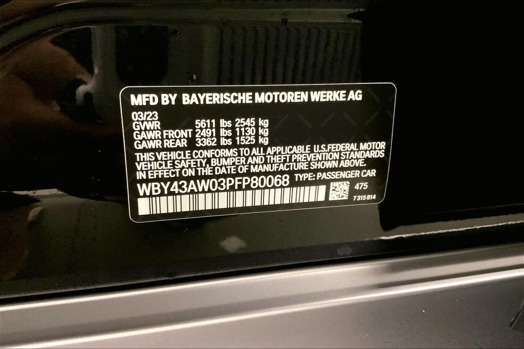 Certified Used 2023 Black Sapphire Metallic BMW  image 30