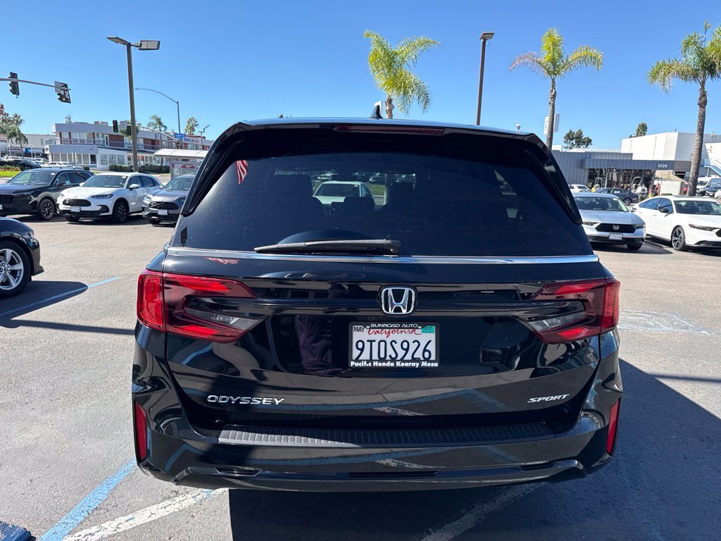 Used 2025 Crystal Black Pearl Honda Sport-L image 6