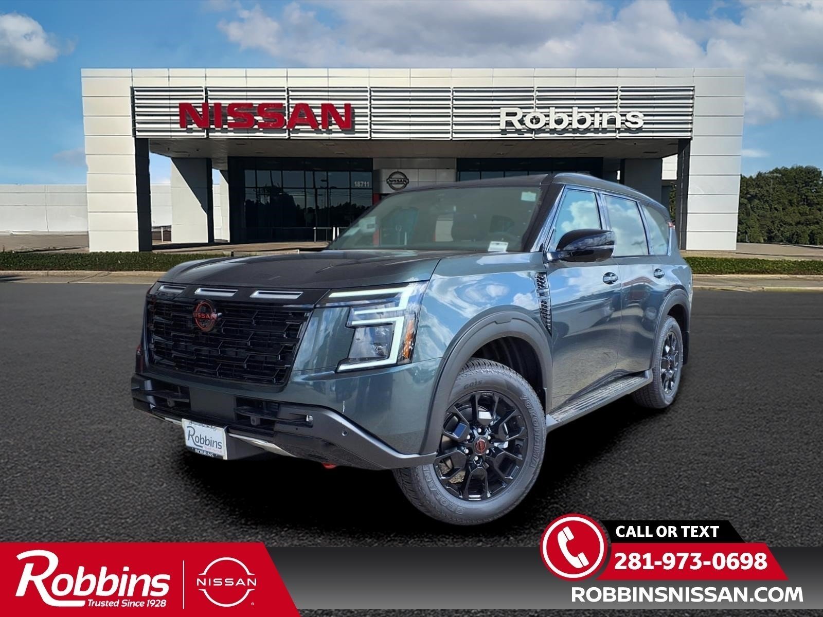 2026 Nissan Armada PRO-4X® Gray at Robbins Nissan