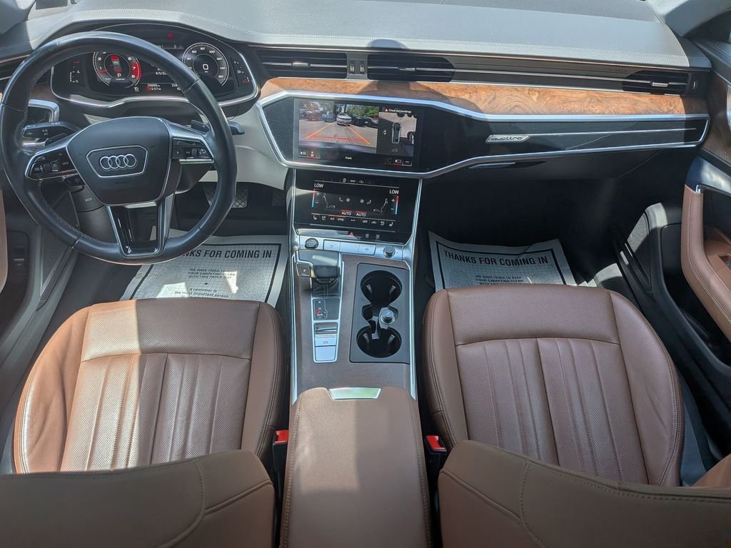 Used 2021 Blue Audi 3.0T Premium Plus image 28