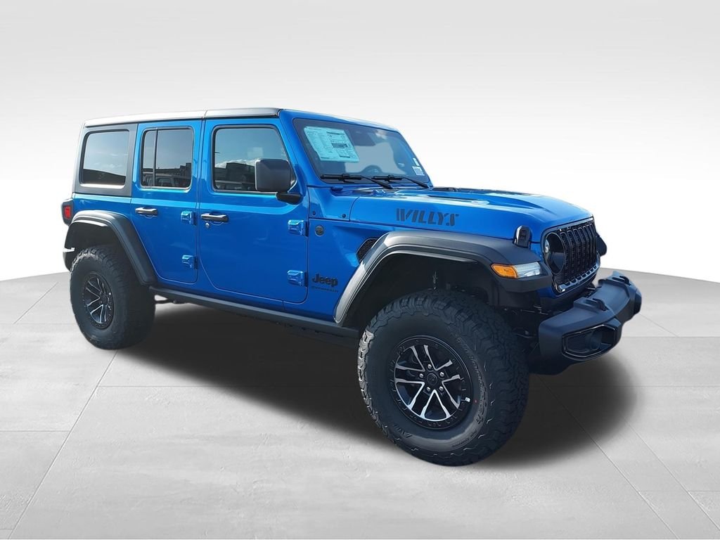 New 2026 Hydro Blue Pearl-Coat Exterior Paint Jeep Willys image 2