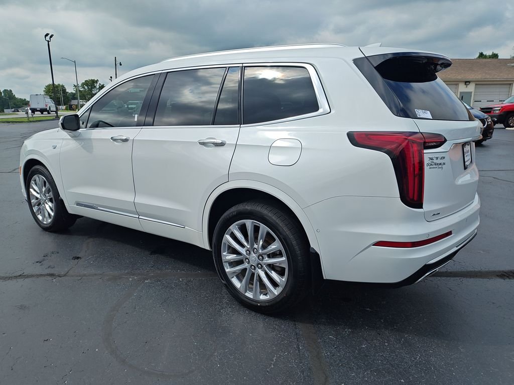 Used 2022 White Cadillac Premium Luxury image 3