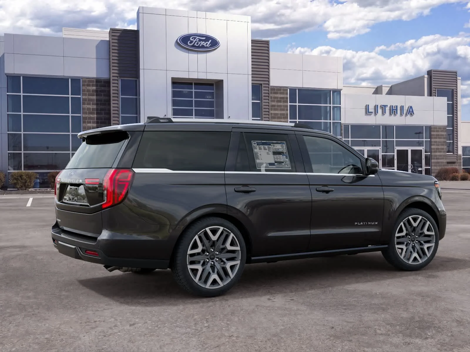 New 2027 Dark Matter Gray Metallic Ford Platinum image 6