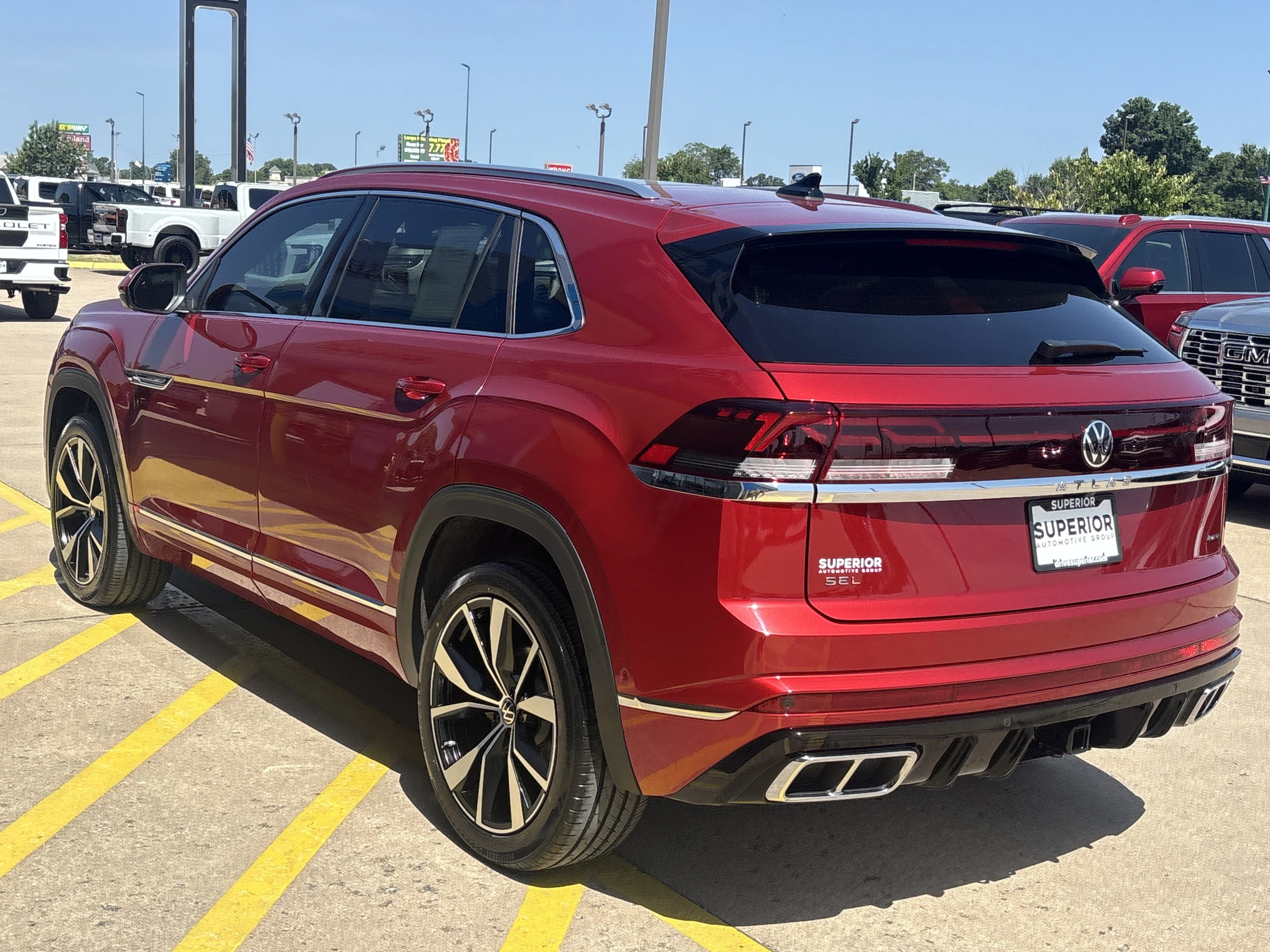 Used 2024 Aurora Red Metallic Volkswagen 2.0T SEL Premium R-Line AWD image 10