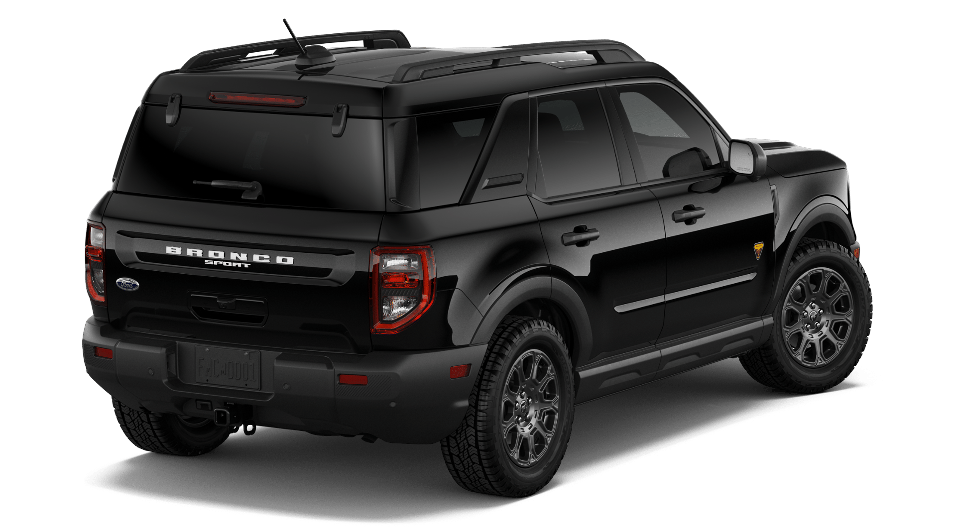 New 2026 Shadow Black Ford Badlands® image 3