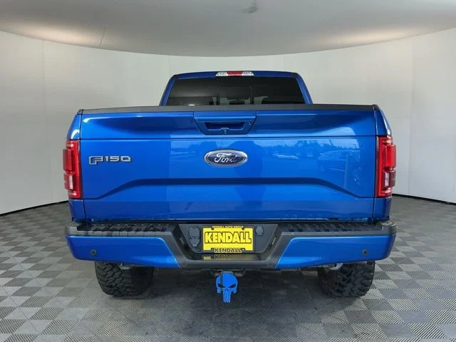 Used 2015 Blue Ford Lariat image 5