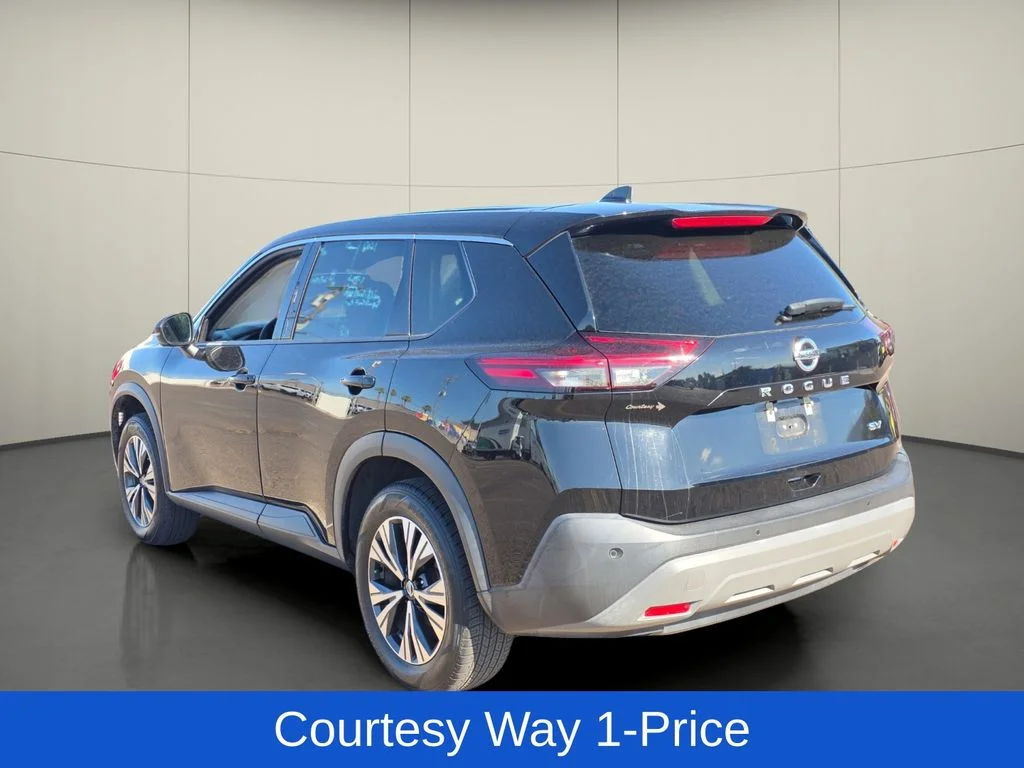 Used 2021 Black Nissan SV image 6