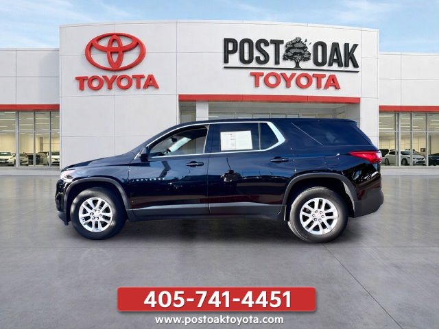 Used 2020 Chevrolet Traverse LS with VIN 1GNERFKWXLJ276188 for sale in Midwest City, OK