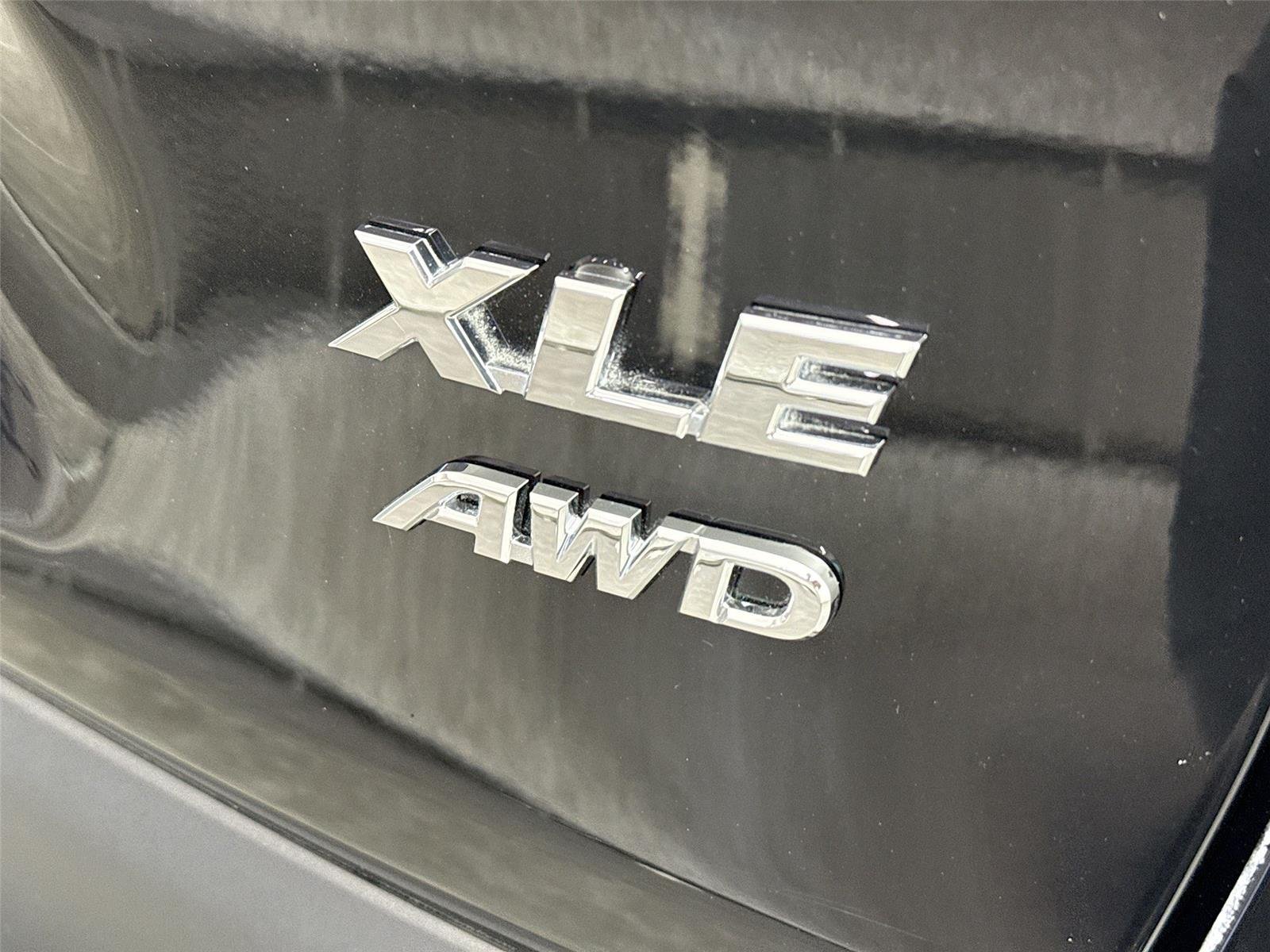 Certified Used 2025 Midnight Black Metallic Toyota XLE image 14