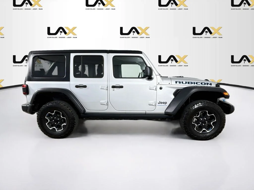 Used 2023 Silver Jeep Rubicon 4xe image 8