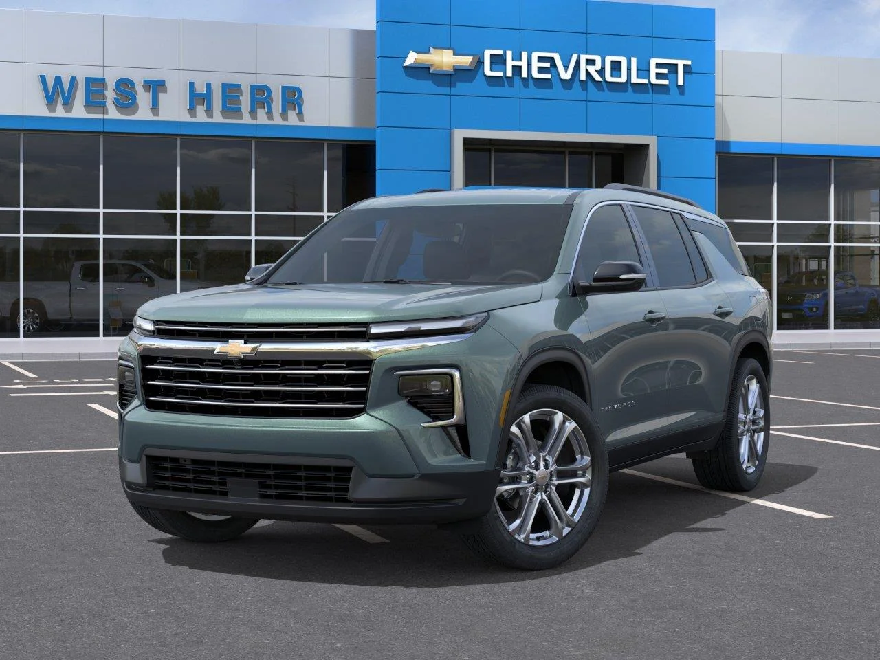 New 2027 Trillium Green Metallic Chevrolet LT image 6