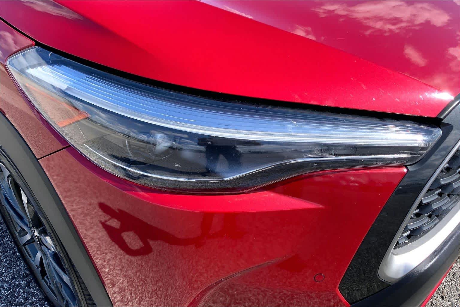 Used 2023 Barcelona Red Metallic Toyota XLE image 27