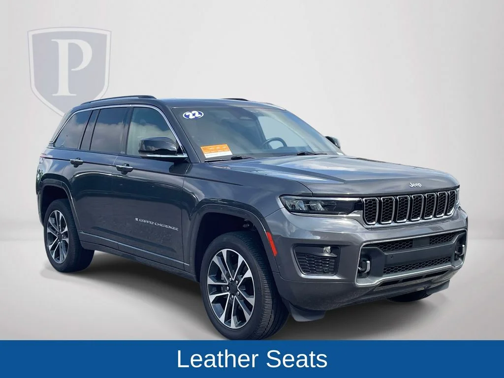 Certified Used 2022 Gray Jeep Overland image 2