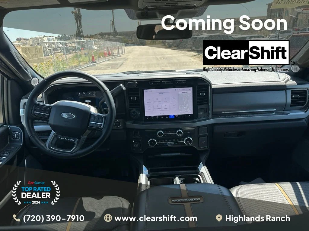 Used 2024 White Ford Platinum image 8