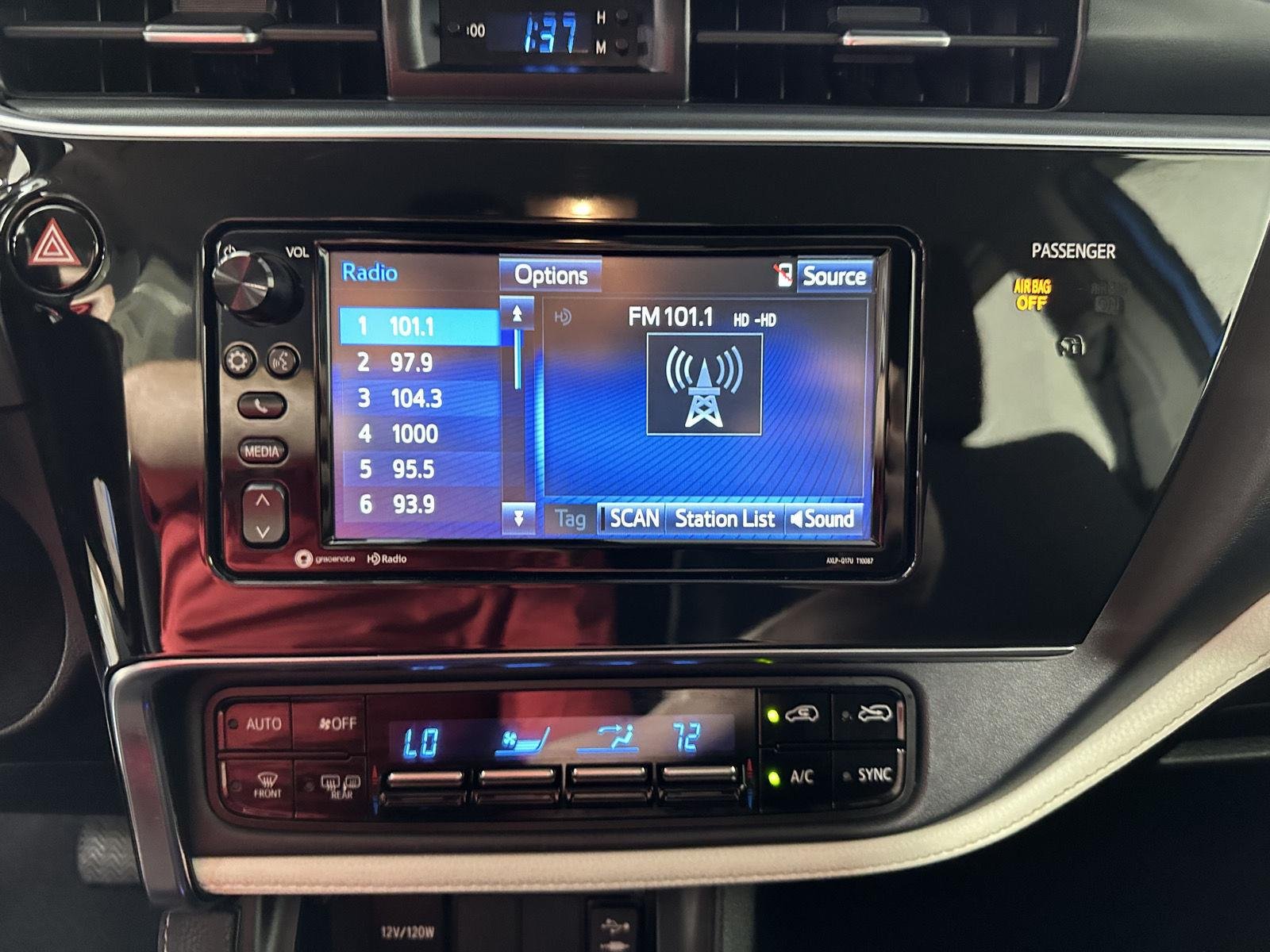 Used 2017 Electric Storm Blue Toyota  image 2