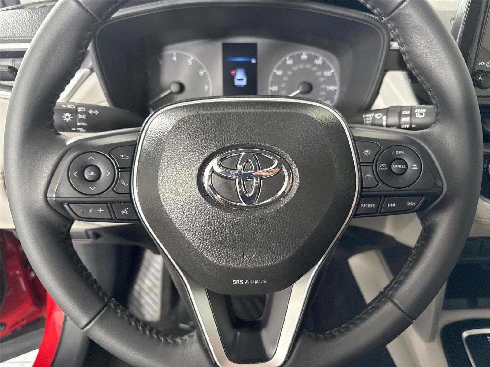 Used 2024 Barcelona Red Metallic Toyota LE image 16