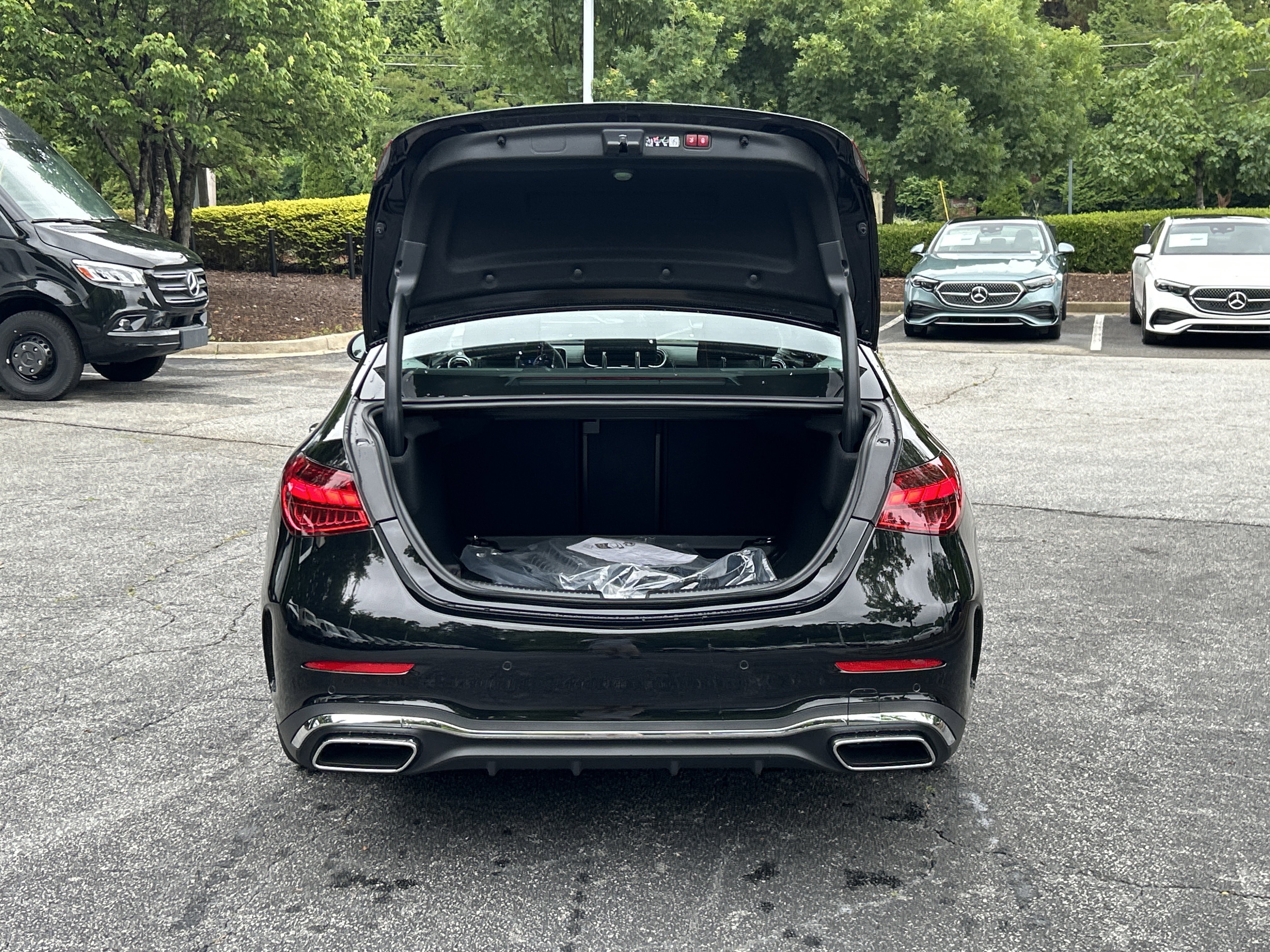 New 2026 Obsidian Black Metallic Mercedes-Benz C 300 Sedan image 8