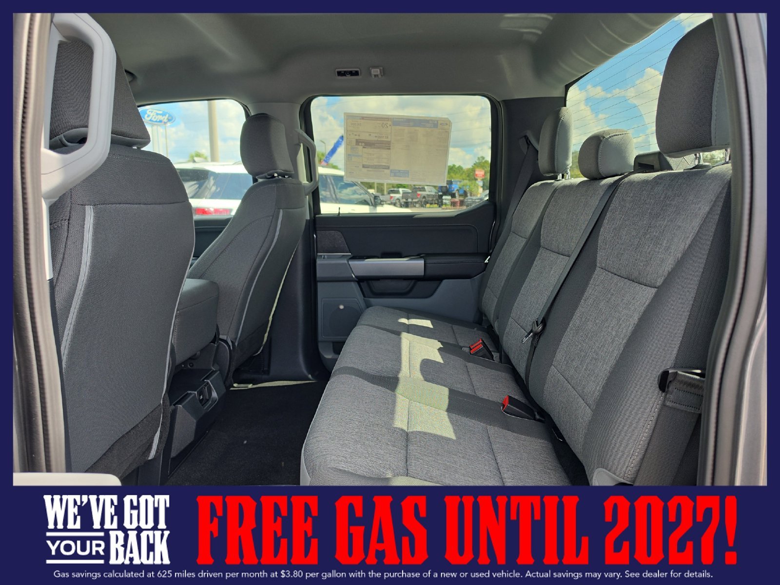 New 2026 Carbonized Gray Metallic Ford XLT image 15