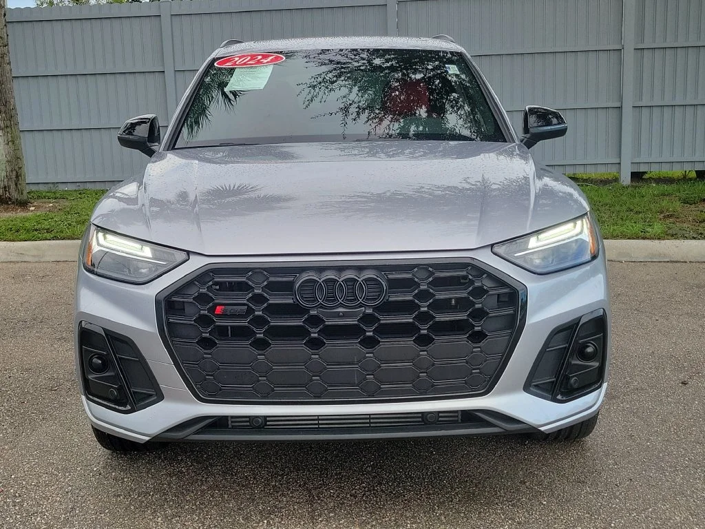 Certified Used 2024 Silver Audi Premium Plus image 9