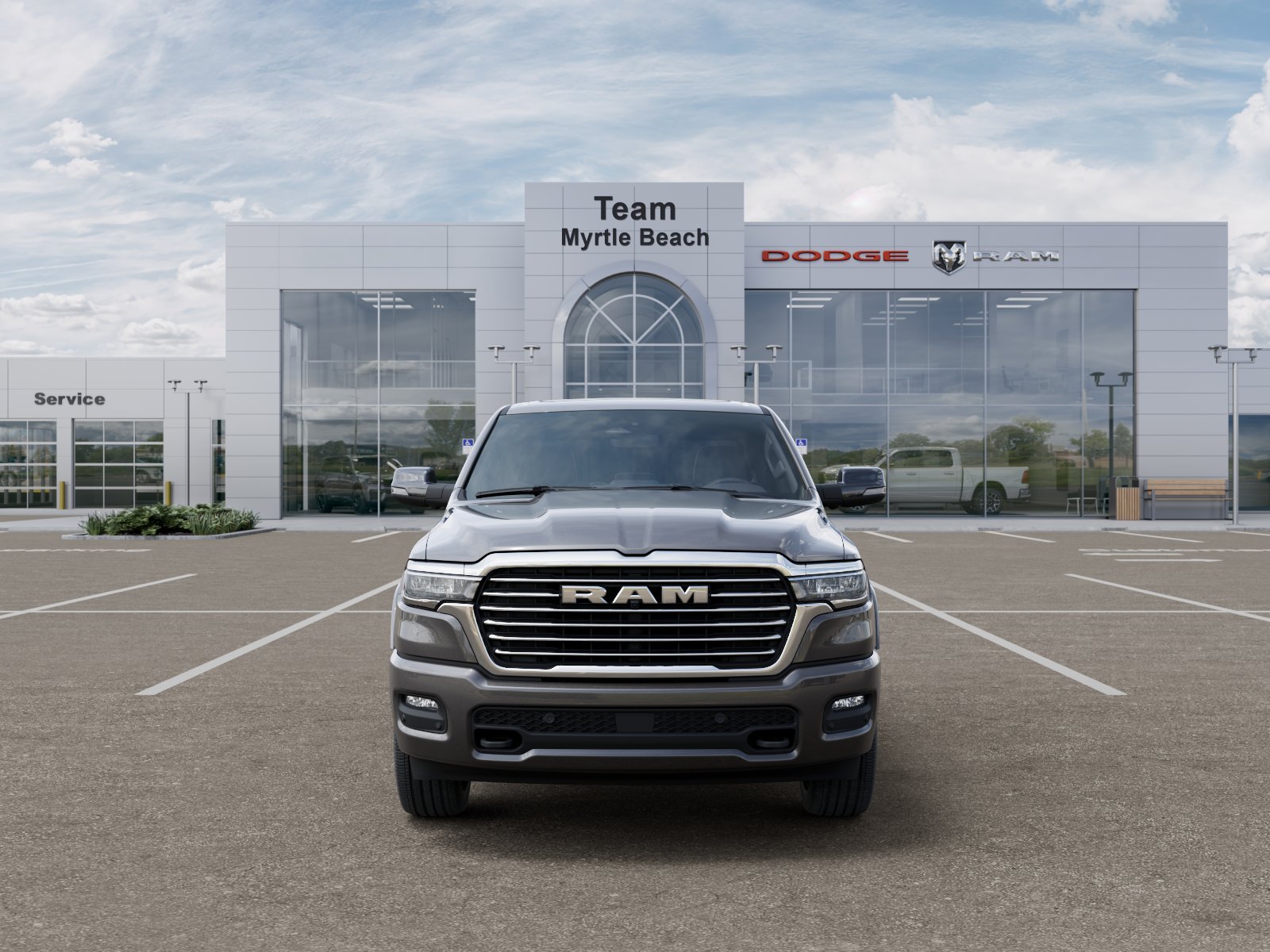 New 2027 Granite Crystal Metallic Clear-Coat Exterior Paint RAM Laramie image 32