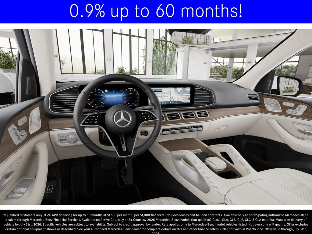 Certified Used 2026 Polar White Mercedes-Benz GLE 450 image 3