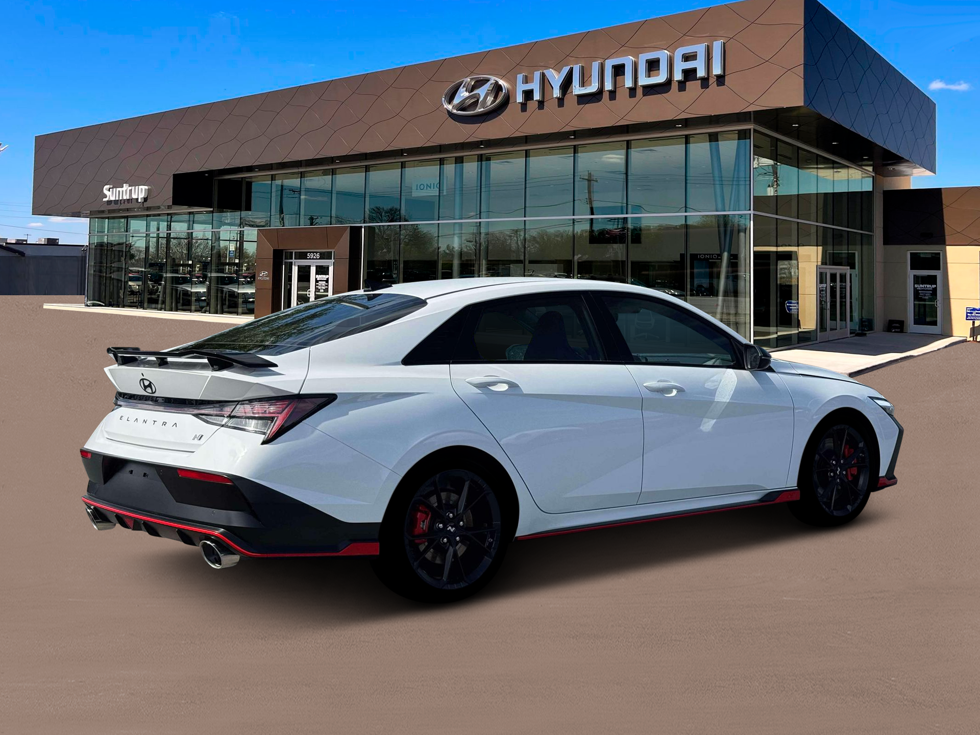 New 2026 Atlas White Hyundai Sedan image 8