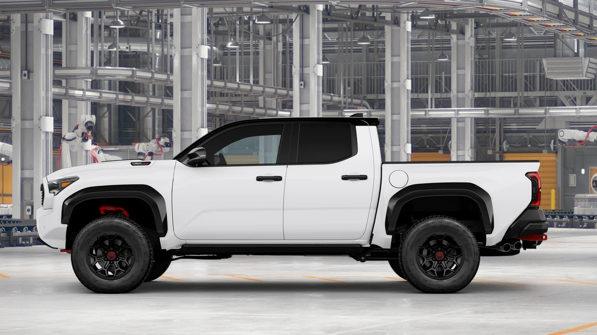 New 2026 Ice Cap with Black roof Toyota TRD Pro image 4