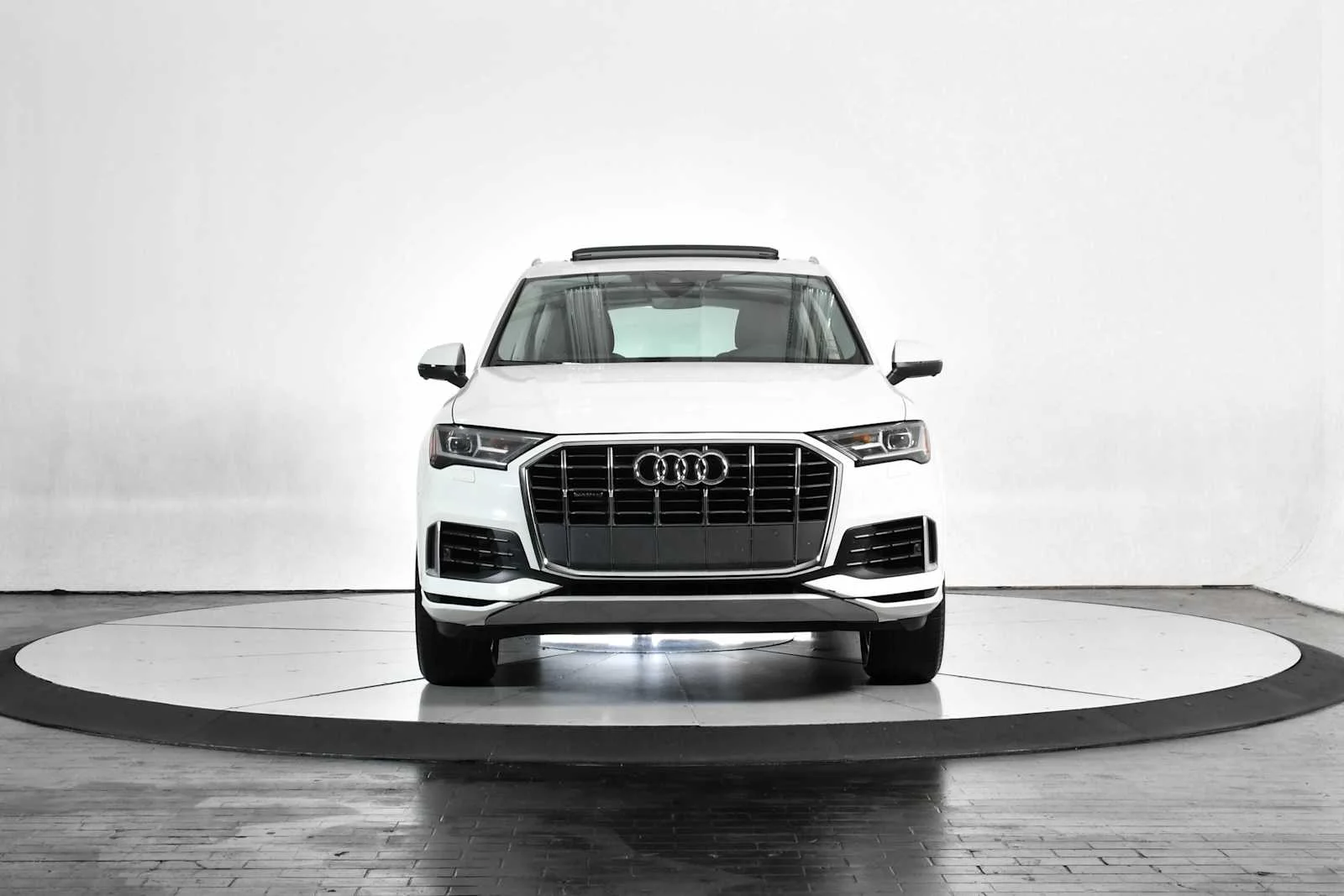 Used 2022 Glacier White Metallic Audi Premium image 9