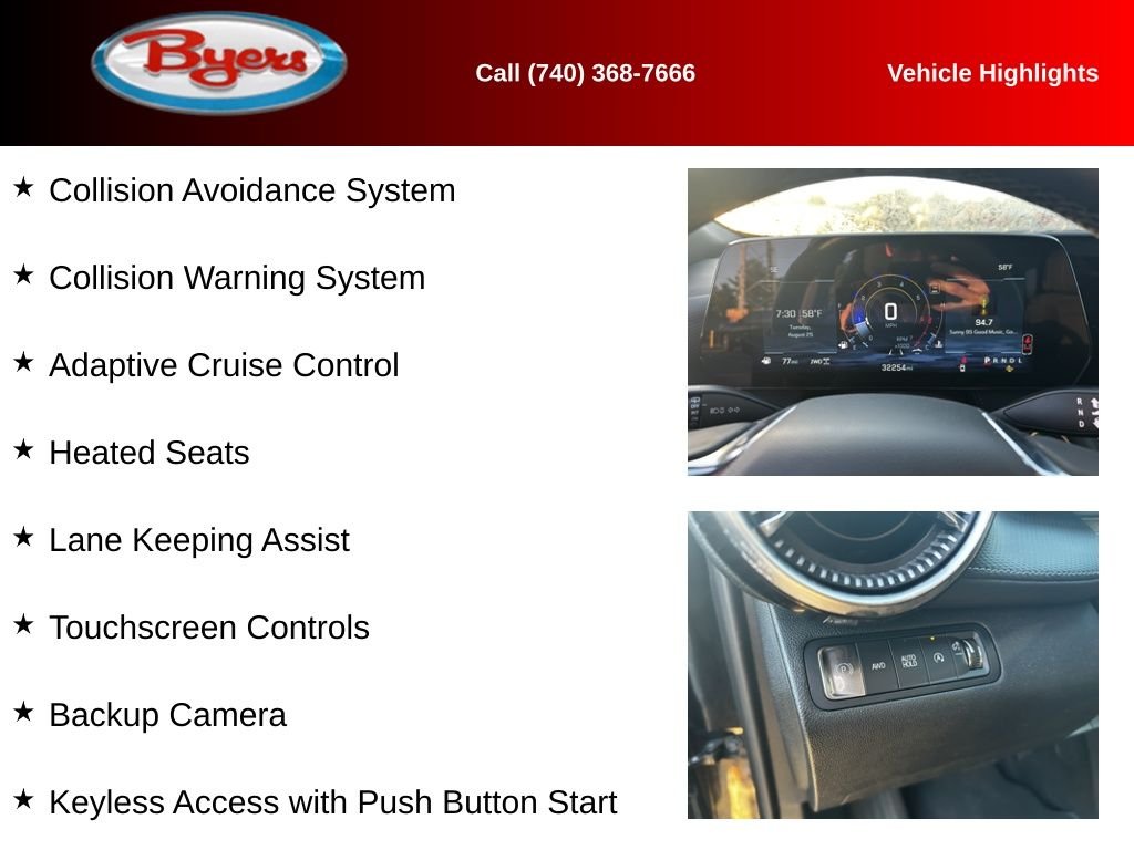 Used 2025 Black Metallic Chevrolet LT image 11