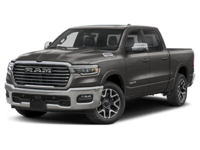 New 2026 Diamond Black Crystal Pearl-Coat Exterior Paint RAM LARAMIE image 14