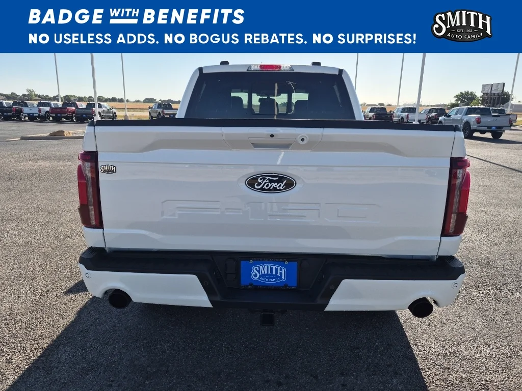 New 2026 Star White Metallic Tri-Coat Ford Lariat® image 5