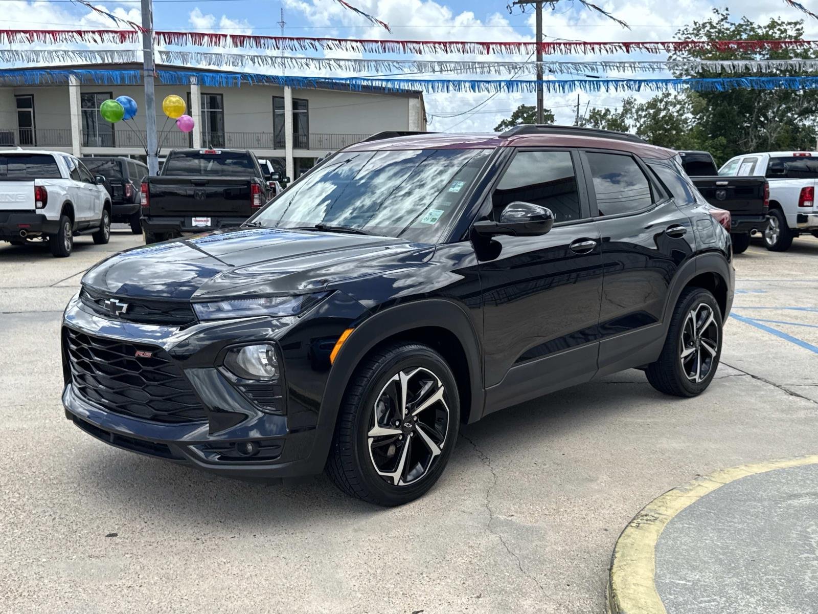 Used 2021 Mosaic Black Metallic Chevrolet RS image 3