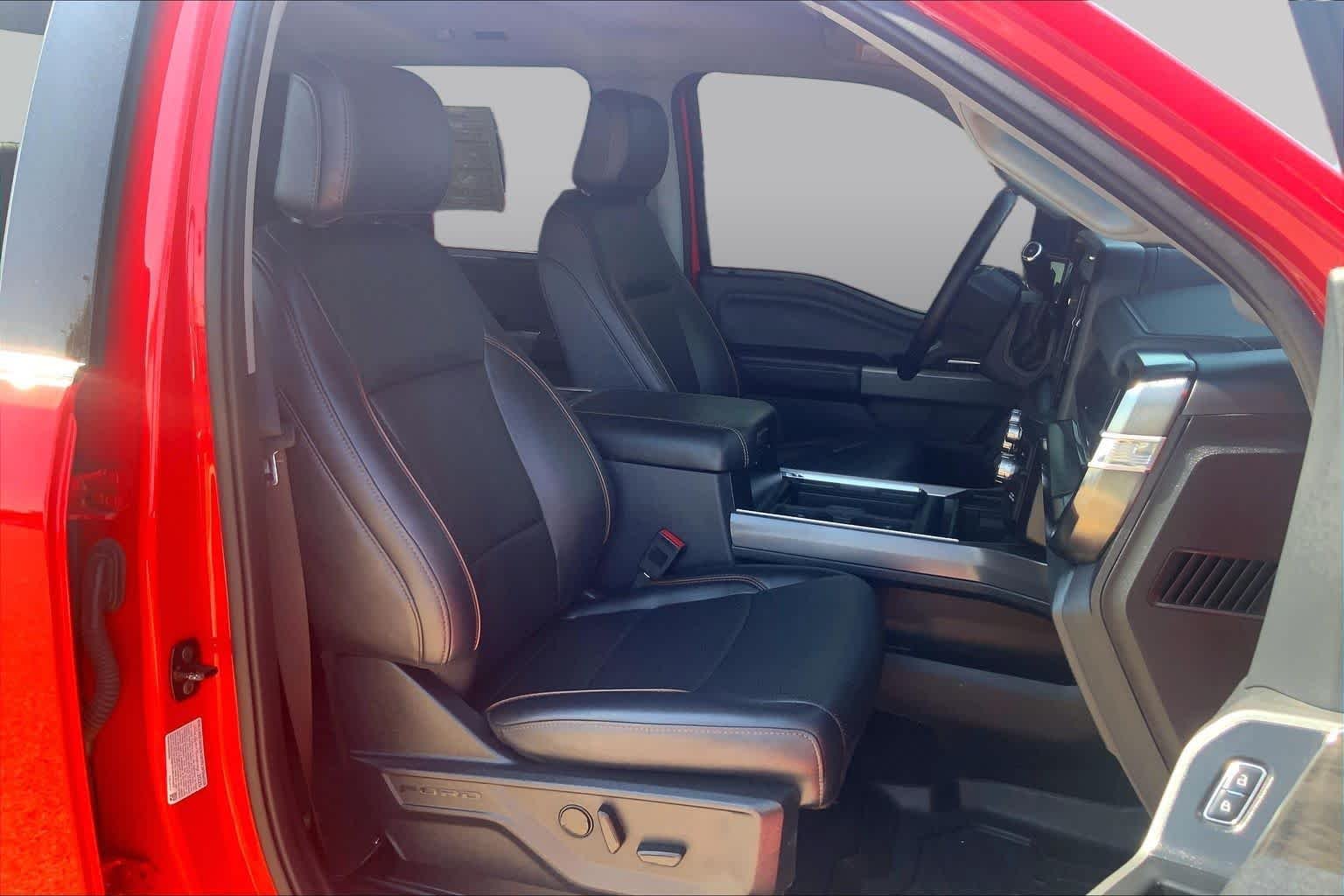Used 2025 Race Red Ford LARIAT image 9