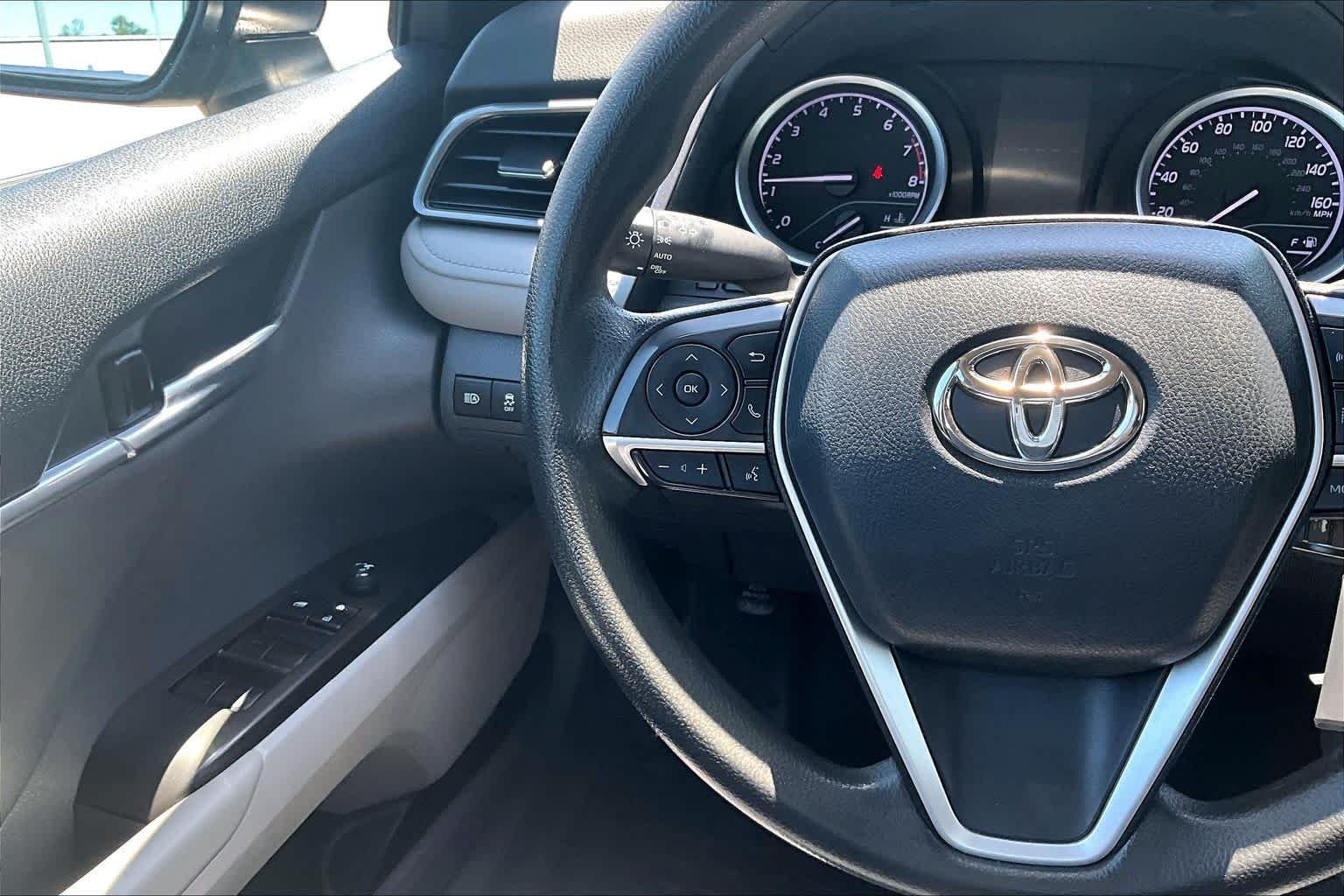 Certified Used 2022 Midnight Black Metallic Toyota LE image 23