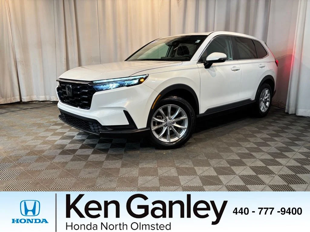 Certified Used 2024 Platinum White Pearl Honda EX image 1
