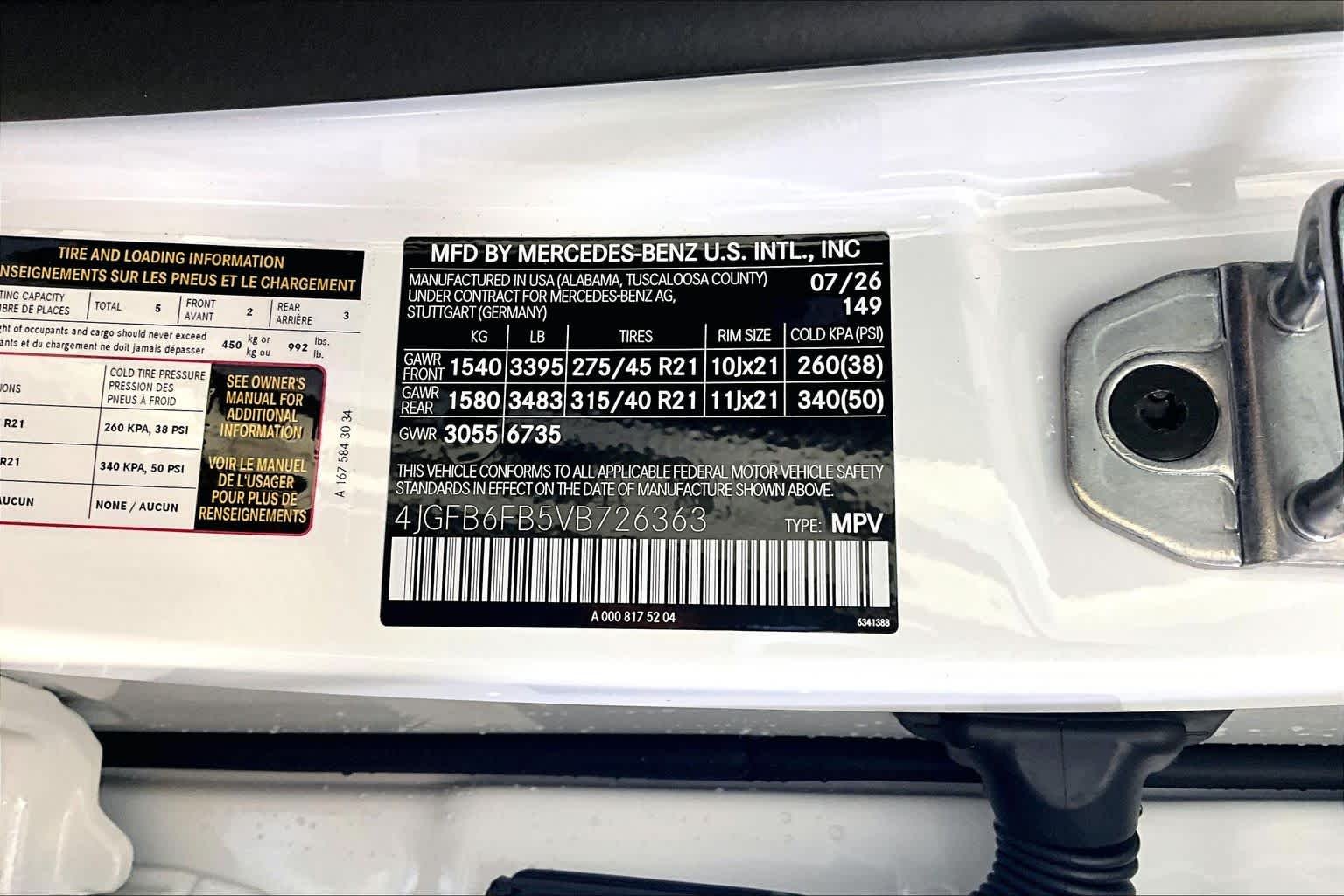 New 2027 Polar White Mercedes-Benz GLE 450 image 12