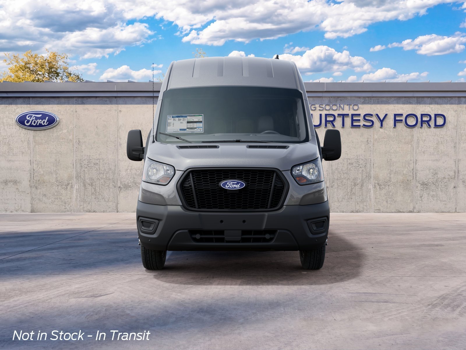 New 2027 Carbonized Gray Metallic Ford Cargo Van image 3
