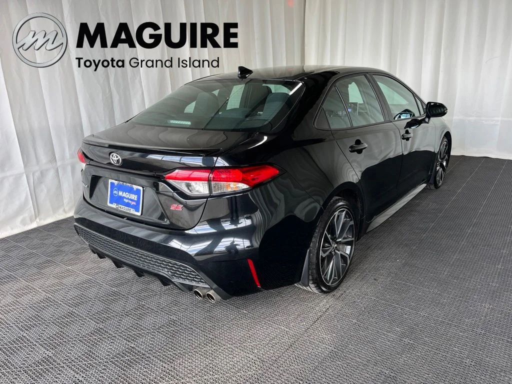 Used 2020 Black Sand Pearl Toyota SE image 31