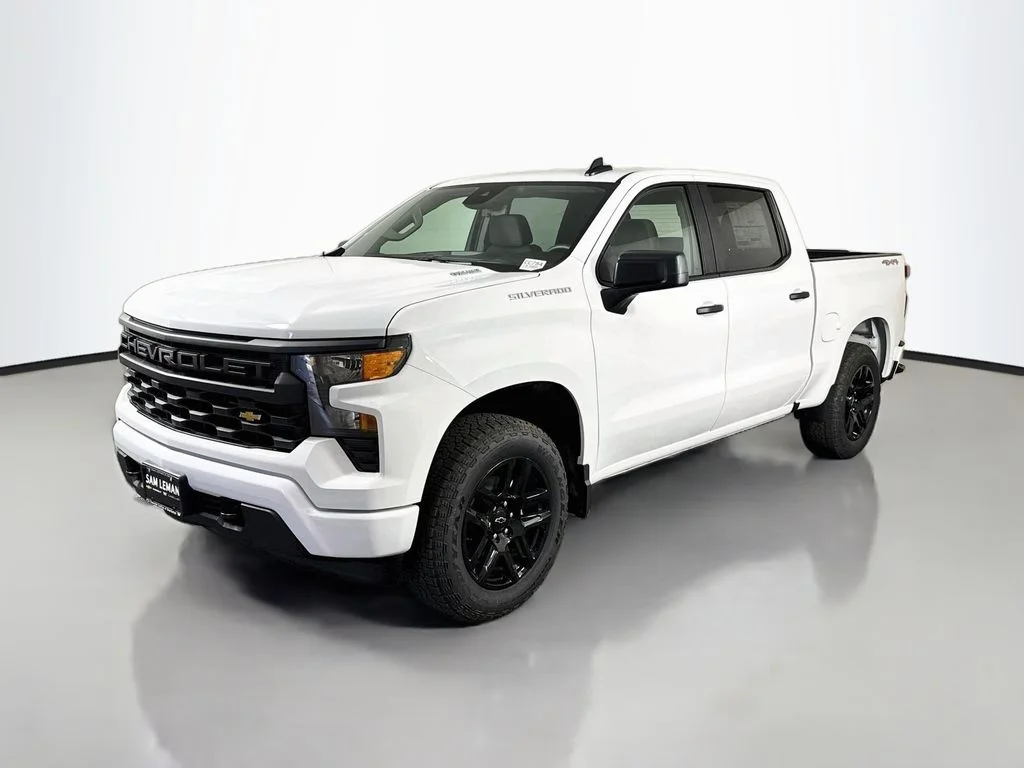 New 2026 White Chevrolet Custom image 3