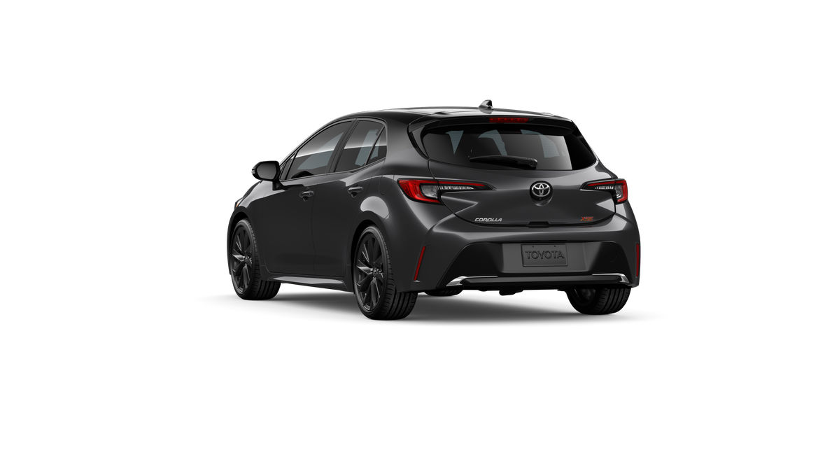 New 2025 Magnetic Gray Metallic with Midnight Black Metallic roof Toyota XSE image 4