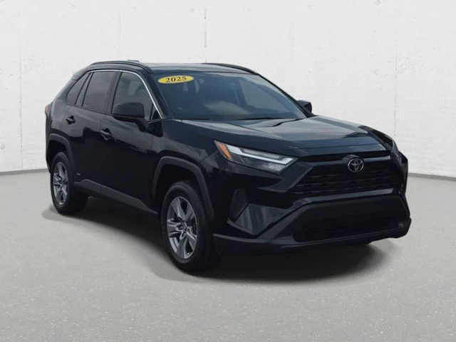 Used 2025 Midnight Black Metallic Toyota LE image 3