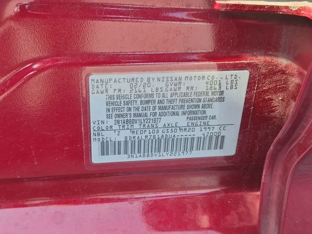 Used 2020 Red Nissan SR image 36
