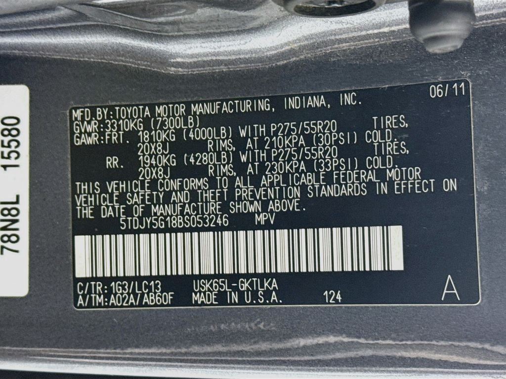 Used 2011 Gray Toyota Limited image 36