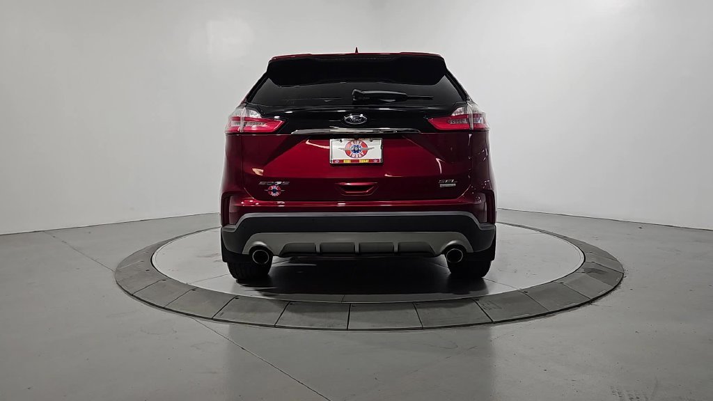 Used 2019 Ruby Red Metallic Ford SEL image 4