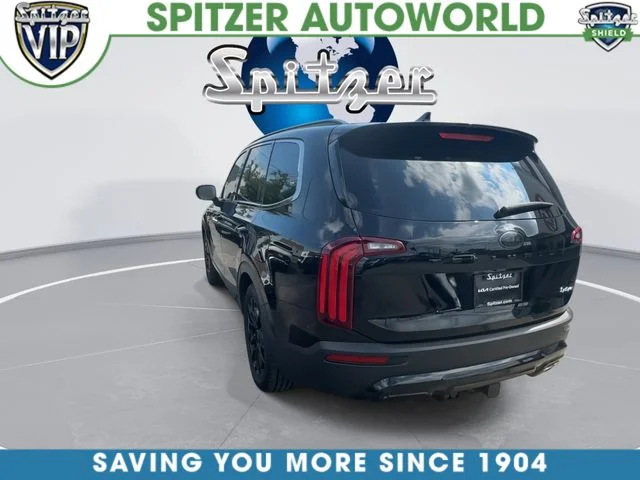 Used 2021 Black Kia EX image 8