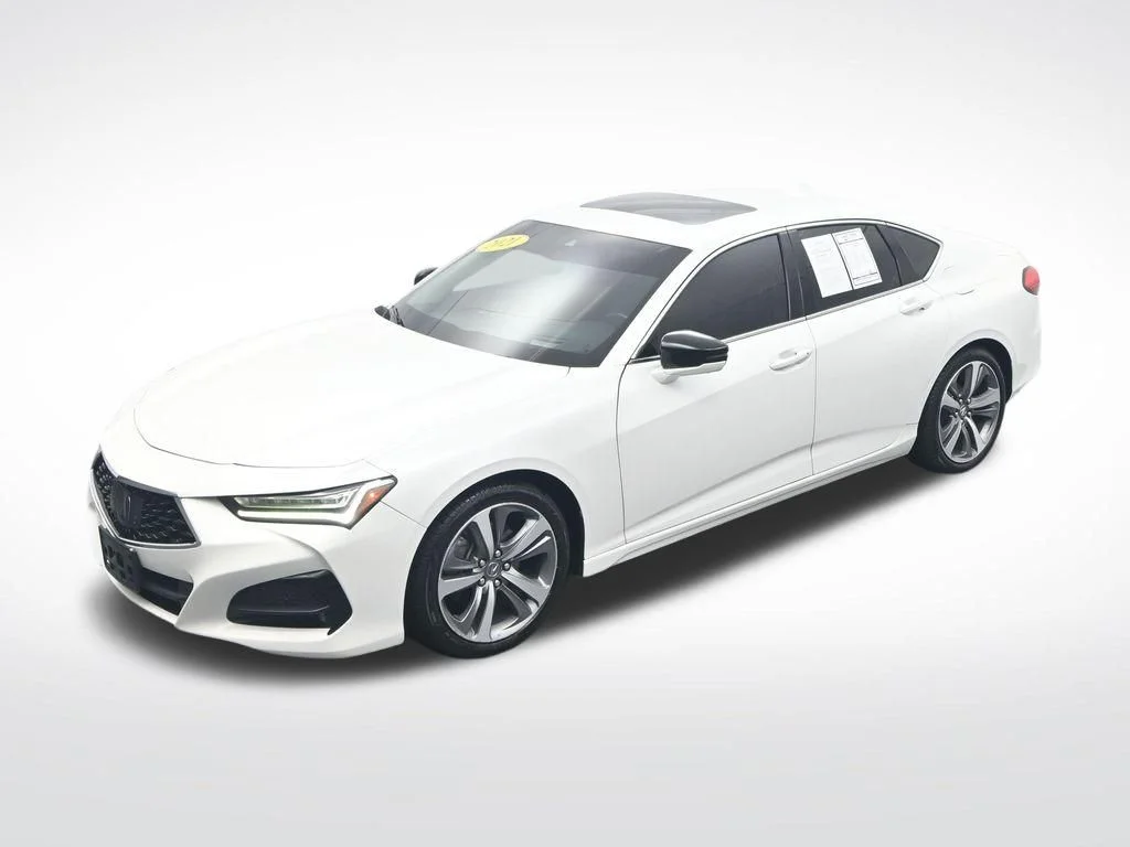 Used 2021 White Acura Advance image 31